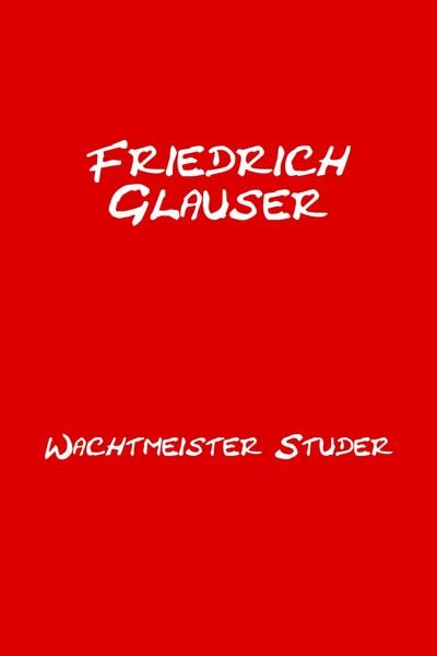 Produktbild: Wachtmeister Studer