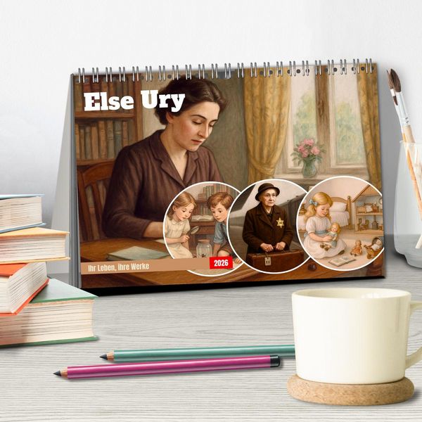 Produktbild: Else Ury (Tischkalender 2026 DIN A5 quer), CALVENDO Monatskalender