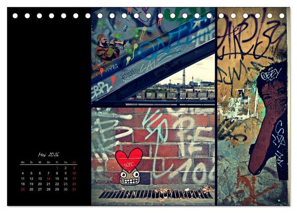 Produktbild: BERLIN horizontal (Tischkalender 2026 DIN A5 quer), CALVENDO Monatskalender
