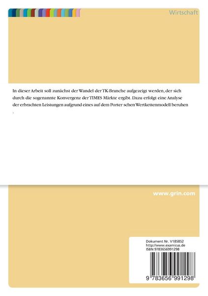 Produktbild: Chancen und Durchdringung von E - Commerce in der Telekommunikationsbranche im Business to Business Bereich