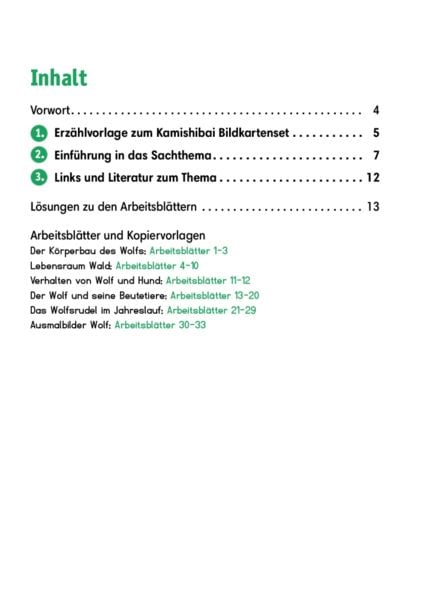 Produktbild: Arbeitsmaterial Grundschule. Sachunterricht: Der Wolf.
