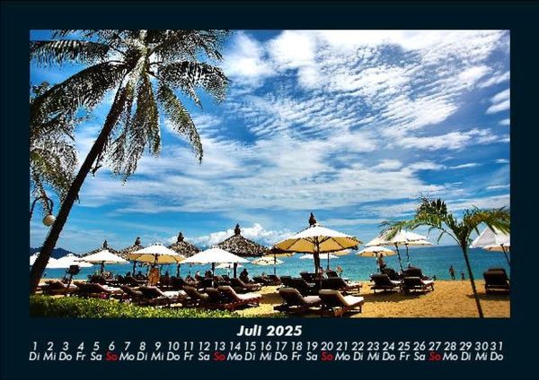 Produktbild: Karibik 2025 Fotokalender DIN A5
