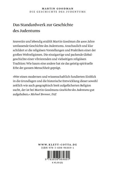 Produktbild: Die Geschichte des Judentums