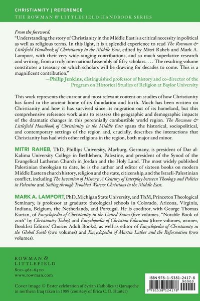 Produktbild: Rowman & Littlefield Handbook of Christianity in the Middle East