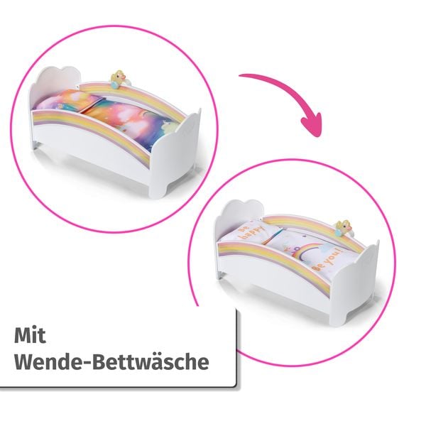 Produktbild: BABY born Regenbogen Bett