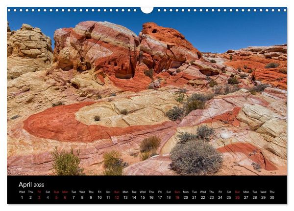 Produktbild: USA Nature Deluxe (Wall Calendar 2026 DIN A3 landscape), CALVENDO 12 Month Wall Calendar