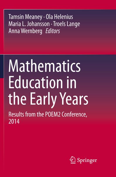 Produktbild: Mathematics Education in the Early Years