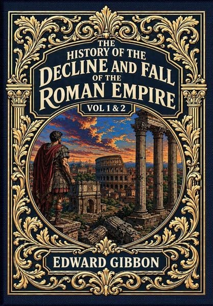 Produktbild: The History of the Decline and Fall of the Roman Empire Vol. 1 & 2 (Golden Monarch Collector's Edition) (Case Laminate Hardcover with Jacket)