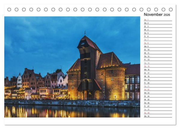 Produktbild: Polen &ndash; Zeit f&uuml;r Entdeckungen (Tischkalender 2026 DIN A5 quer), CALVENDO Monatskalender