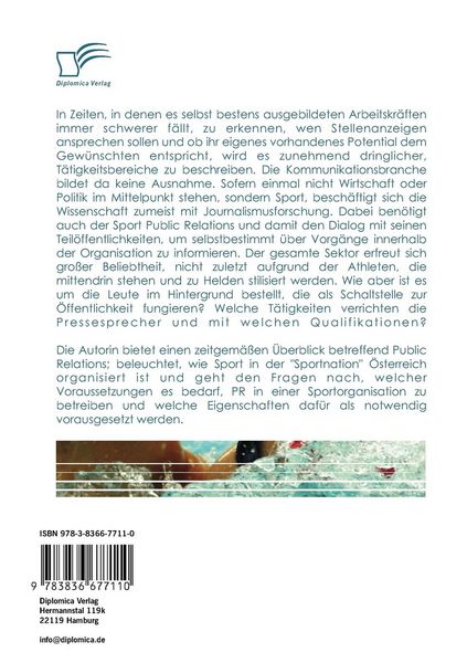 Produktbild: &Ouml;ffentlichkeitsarbeit im Sport