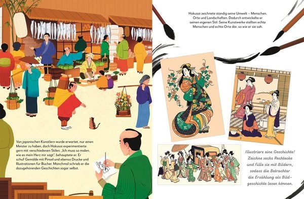 Produktbild: Gro&szlig;e Kunstgeschichten. Hokusai