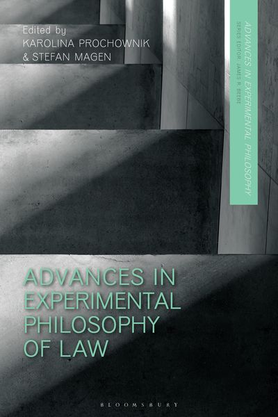 Produktbild: Advances in Experimental Philosophy of Law