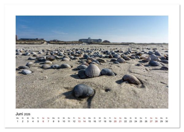 Produktbild: Juist Strandmomente (Wandkalender 2026 DIN A3 quer), CALVENDO Monatskalender