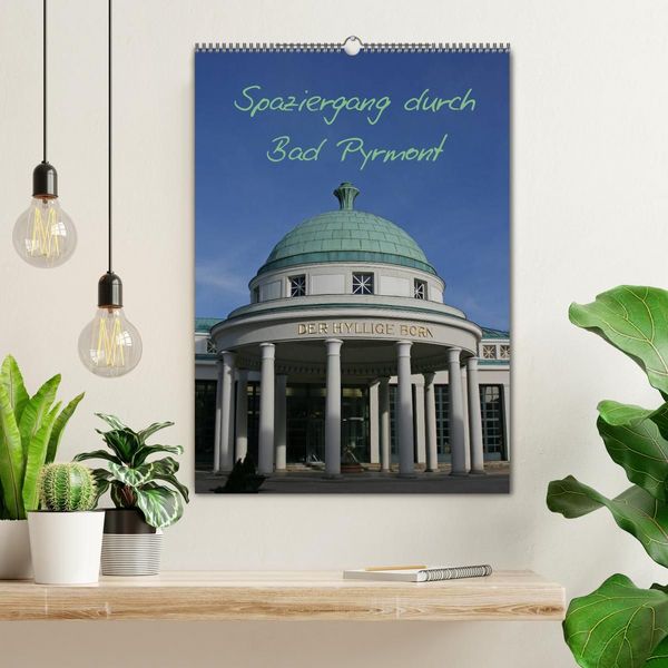 Produktbild: Spaziergang durch Bad Pyrmont (Wandkalender 2027 DIN A2 hoch), CALVENDO Monatskalender