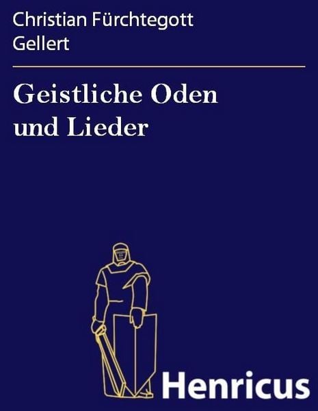Produktbild: Geistliche Oden und Lieder