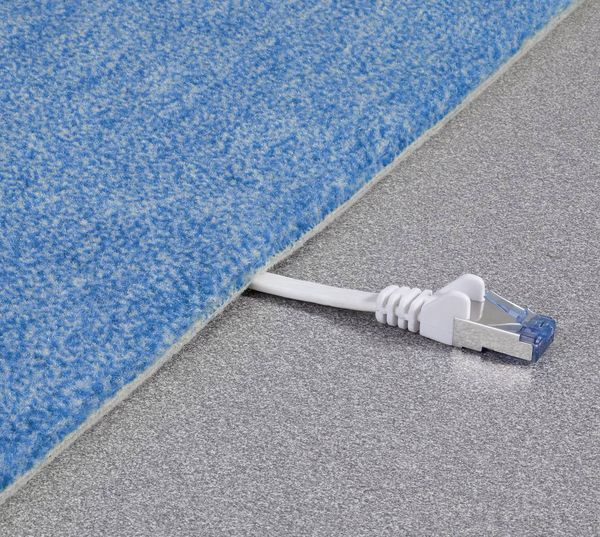 Produktbild: Renkforce RF-4149855 RJ45 Patchkabel CAT 6a U/FTP 20.00 m Grau hochflexibel, mit Rastnasenschutz, Flammwidrig 1 St.