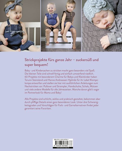 Produktbild: Klompelompe - Bezaubernde Strickprojekte f&uuml;r Babys und Kinder