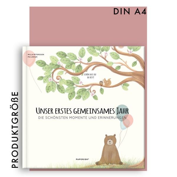 Produktbild: Babyalbum - UNSER ERSTES GEMEINSAMES JAHR