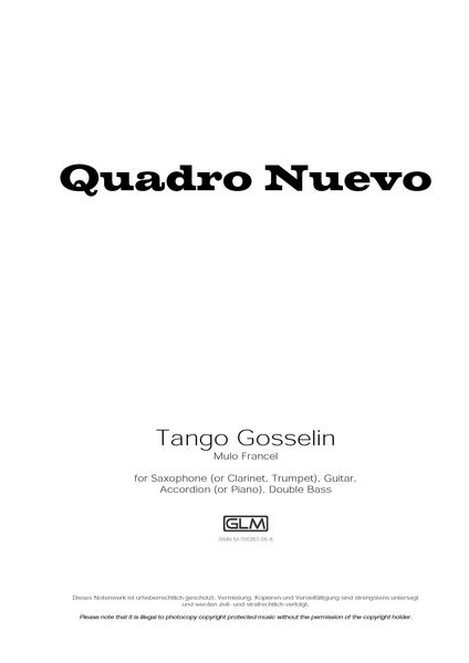 Produktbild: Tango Gosselin