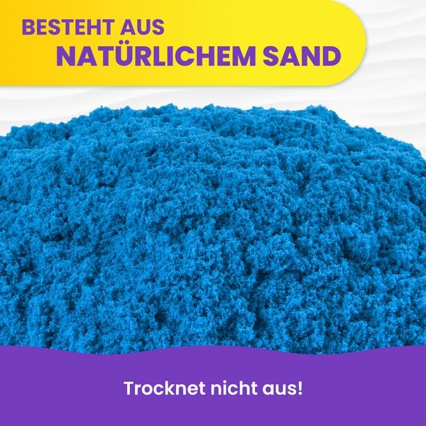 Produktbild: Kinetic Sand - 907 g Nachf&uuml;llset Blau