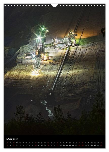 Produktbild: Der Tagebau Hambach (Wandkalender 2026 DIN A3 hoch), CALVENDO Monatskalender