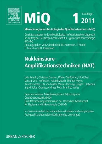 Produktbild: MiQ 01: Nukleins&auml;ure-Amplifikationstechniken