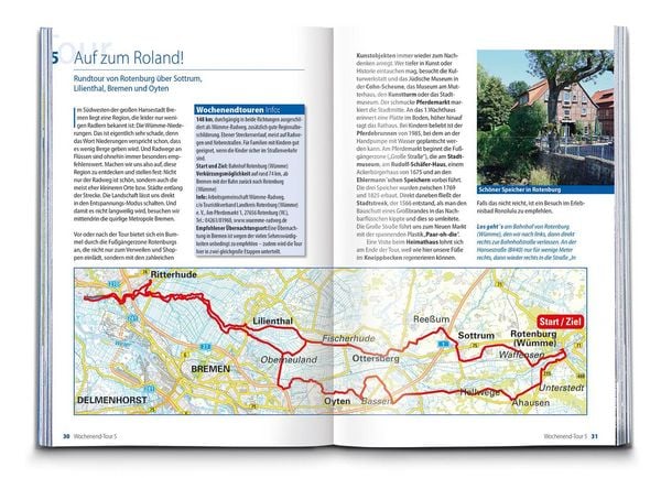 Produktbild: BVA Die 44 sch&ouml;nsten Wochenend-Radtouren in Deutschland