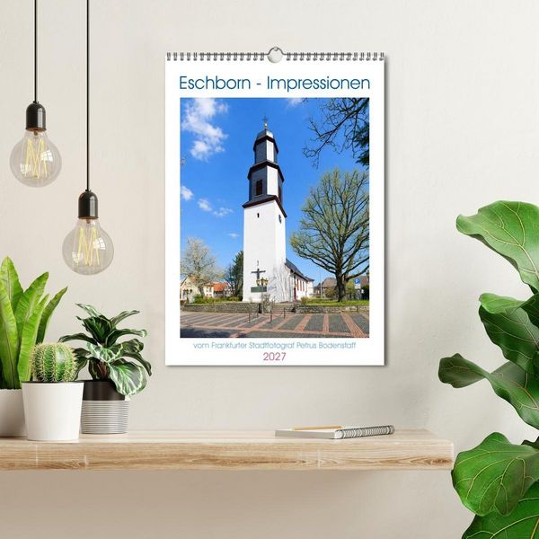 Produktbild: Eschborn - Impressionen (Wandkalender 2027 DIN A3 hoch), CALVENDO Monatskalender