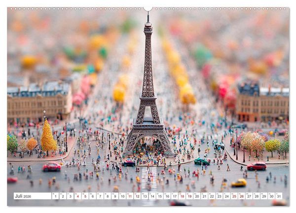 Produktbild: Miniatur-Universum: Ein Jahr in kleinen Welten (hochwertiger Premium Wandkalender 2026 DIN A2 quer), Kunstdruck in Hochglanz