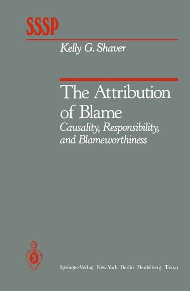 Produktbild: The Attribution of Blame
