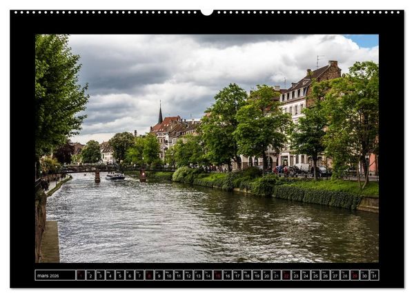 Produktbild: Strasbourg La Petite France (Calendrier mural 2026 DIN A2 vertical) calendrier de bureau