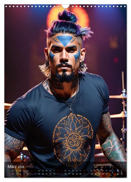 Produktbild: Rockstars - Live on Stage (Wandkalender 2026 DIN A3 hoch), CALVENDO Monatskalender