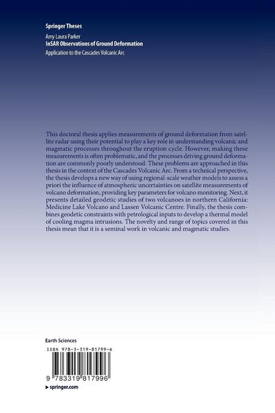 Produktbild: InSAR Observations of Ground Deformation