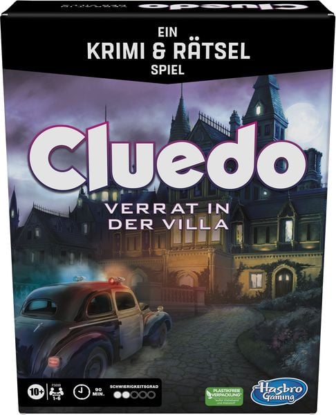 Hasbro - Cluedo Verrat in der VillaCluedo Verrat in der Villa