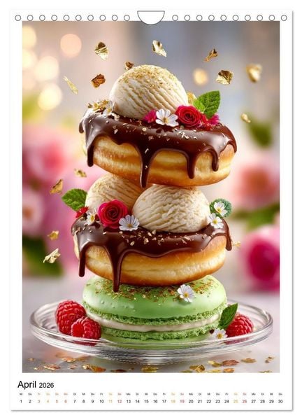 Produktbild: Lecker Eis (Wandkalender 2026 DIN A4 hoch), CALVENDO Monatskalender