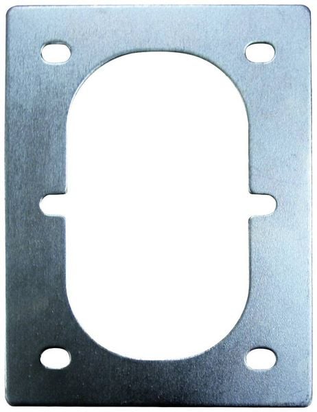 Produktbild: HP Autozubeh&ouml;r 25273 Gegenplatte Zurr-Ring (L x B x H) 12.5 x 16.5 x 0.3mm