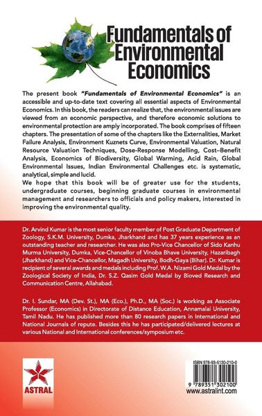 Produktbild: Fundamentals of Environmental Economics