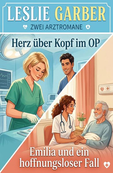 Produktbild: Zwei Arztromane: Herz &uuml;ber Kopf im OP / Emilia und ein hoffnungsloser Fall