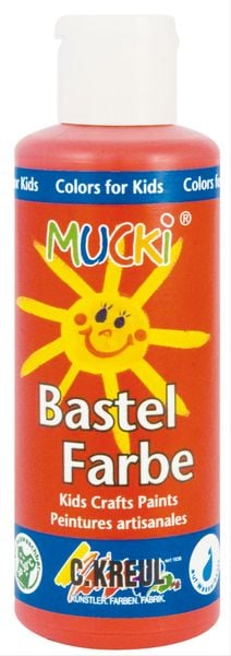 Produktbild: KREUL MUCKI Bastelfarbe 6er Set 80 ml