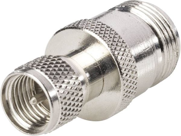 Produktbild: BKL Electronic 0407012 0407012 Mini-UHF-Adapter Mini-UHF-Stecker - N-Buchse 1St.