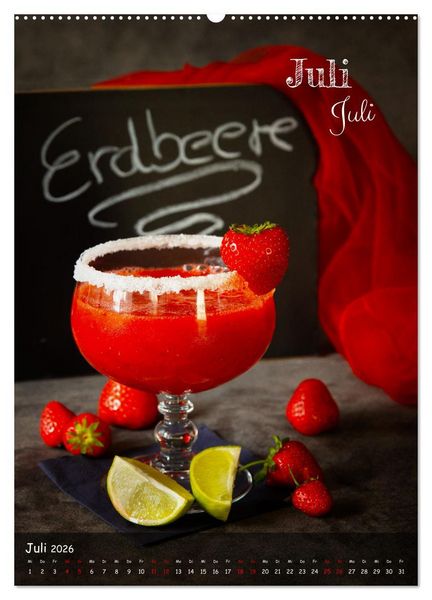 Produktbild: Mix it up - Cocktails (hochwertiger Premium Wandkalender 2026 DIN A2 hoch), Kunstdruck in Hochglanz
