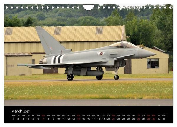 Produktbild: The Mighty Eurofighter Typhoon (Wall Calendar 2027 DIN A4 landscape), CALVENDO 12 Month Wall Calendar