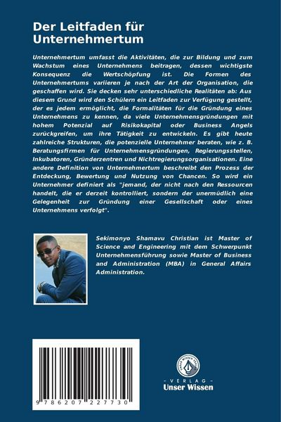 Produktbild: Der Leitfaden f&uuml;r Unternehmertum