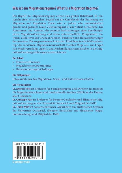 Produktbild: Was ist ein Migrationsregime? What Is a Migration Regime?