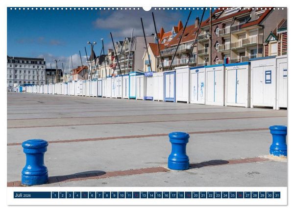 Produktbild: Normandie - raue K&uuml;sten, sanfte H&uuml;gel (hochwertiger Premium Wandkalender 2026 DIN A2 quer), Kunstdruck in Hochglanz
