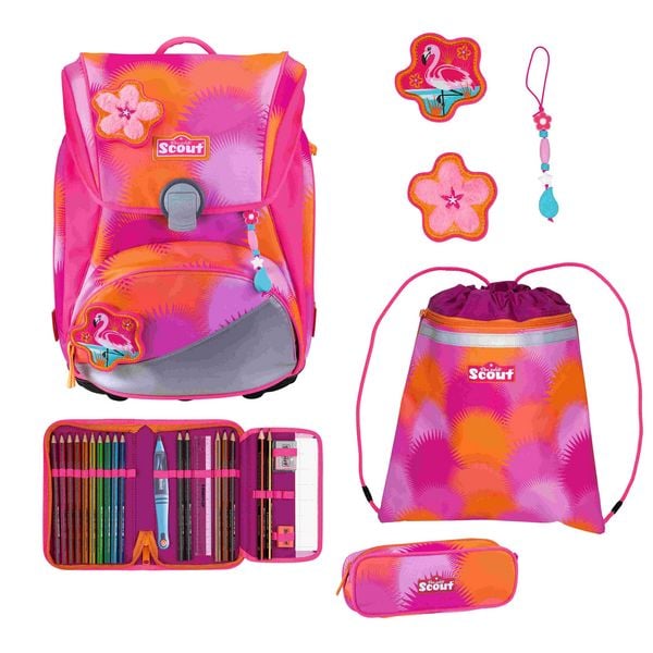 Produktbild: Scout Schulranzen Set Alpha, Schulranzen Set, 4tlg, Florida Sunset