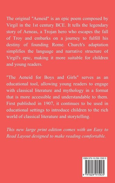 Produktbild: The Aeneid for Boys and Girls