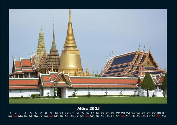 Produktbild: Tempel 2025 Fotokalender DIN A4