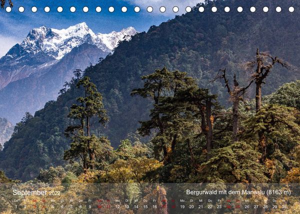 Produktbild: NEPAL - rund um die Annapurna (Tischkalender 2022 DIN A5 quer)