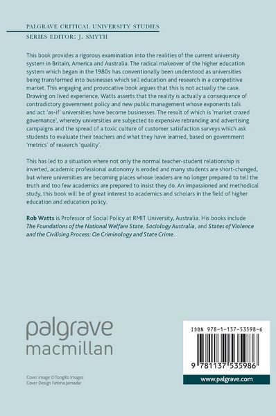 Produktbild: Public Universities, Managerialism and the Value of Higher Education